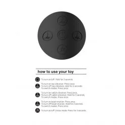 Vive Vibromasseur Rabbit Cato -Sextoy Soldes stimulateur rabbit cato noir 10