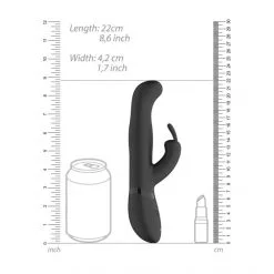 Vive Vibromasseur Rabbit Izara -Sextoy Soldes stimulateur rabbit izara noir 09