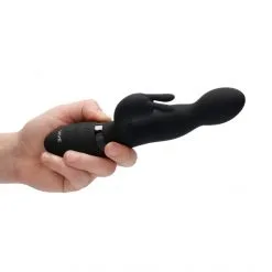 Vive Vibromasseur Rabbit Niva -Sextoy Soldes stimulateur rabbit niva noir 05