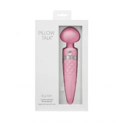Pillow Talk Stimulateur Wand Chauffant Sultry -Sextoy Soldes stimulateur wand sultry rose 07