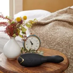 Womanizer Stimulateur Clitoris Et Point-G Duo -Sextoy Soldes stimulateur womanizer duo noir 05