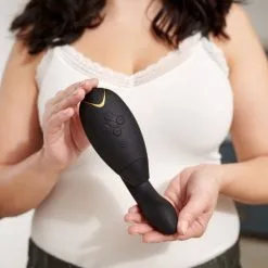 Womanizer Stimulateur Clitoris Et Point-G Duo -Sextoy Soldes stimulateur womanizer duo noir 06