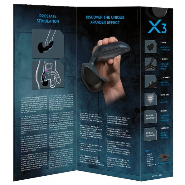 Joy Division Stimulateur Prostatique Xpander X3 3 Joy Division Stimulateur Prostatique Xpander X3 – Image 3