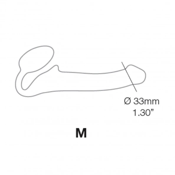 Strap-on-me Gode-Ceinture Strapless Semi-Réaliste M 4 Strap-on-me Gode-Ceinture Strapless Semi-Réaliste M – Image 4