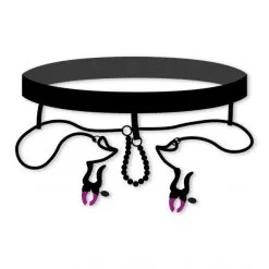 Bad Kitty String Avec Pinces 8 Bad Kitty String Avec Pinces -Sextoy Soldes string avec pinces 3