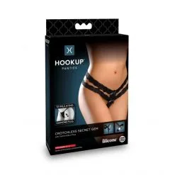 Pipedream String Lanières Fines Bijoux Anal Secret Gem Noir -Sextoy Soldes string lanieres bijoux anal sm 07