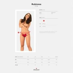Obsessive String Rubinesa -Sextoy Soldes string rubinesa 09