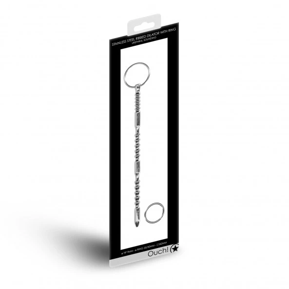 Ouch! Tige à Urètre 3 Paliers Anneau Métallique 242 Mm 3 Ouch! Tige à Urètre 3 Paliers Anneau Métallique 242 Mm – Image 3