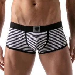 TOF Paris Boxer Stripes Push-Up Bottomless