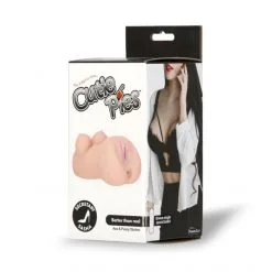 Cutie Pies Vaginette Buste Vibrant Vaginal/Anal Secretary Sasha -Sextoy Soldes vaginette buste vibrant secretary sasha 07