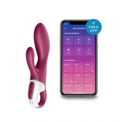 Satisfyer Vibromasseur Rabbit Chauffant Connecté Heated Affair