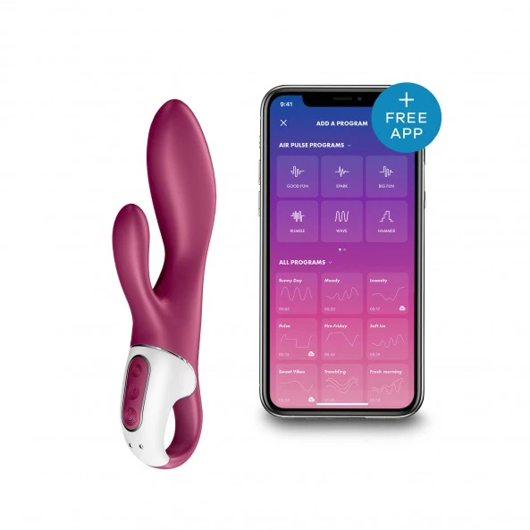 Satisfyer Vibromasseur Rabbit Chauffant Connecté Heated Affair 1 Satisfyer Vibromasseur Rabbit Chauffant Connecté Heated Affair