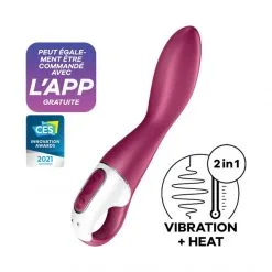 Satisfyer Vibromasseur Chauffant Connecté Heated Thrill 20 Satisfyer Vibromasseur Chauffant Connecté Heated Thrill -Sextoy Soldes vibromasseur chauffant connecte heated thrill 10