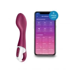 Satisfyer Vibromasseur Chauffant Connecté Hot Spot