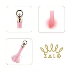 ZALO Vibromasseur Chauffant Courage Point-G -Sextoy Soldes vibromasseur chauffant courage g spot violet 05