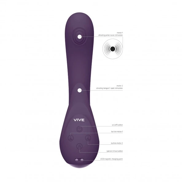 Vive Vibromasseur Clitoris Et Point-G Miki 6 Vive Vibromasseur Clitoris Et Point-G Miki – Image 6