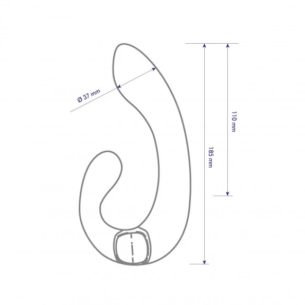 Shunga Vibromasseur Clitoris Et Point-G Miyo 5 Shunga Vibromasseur Clitoris Et Point-G Miyo – Image 5