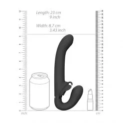 Vive Vibromasseur Strap-On Clitoris Et Point-G Satu -Sextoy Soldes vibromasseur clitoris et point g satu noir 07