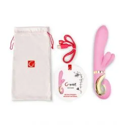 Fun Toys Vibromasseur G-Rabbit Vibrator Rose -Sextoy Soldes vibromasseur g rabbit vibrator rose 3