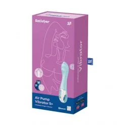 Satisfyer Vibromasseur Gonflable Connecté Air Pump Vibrator 5 -Sextoy Soldes vibromasseur gonflable air pump vibrator 5 09