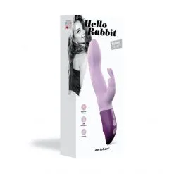 Love To Love Vibromasseur Hello Rabbit -Sextoy Soldes vibromasseur hello rabbit love to love violet 5