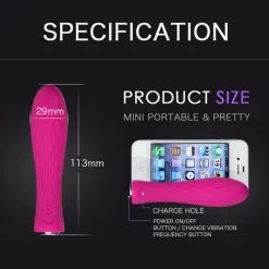 Nalone Vibromasseur Ian -Sextoy Soldes vibromasseur ian nalone violet 4