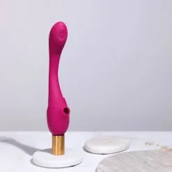 Vive Vibromasseur Mirai Double Ended Pulse Wave Air-Wave Bendable -Sextoy Soldes vibromasseur mirai double ended pulse wave air wave bendable 08