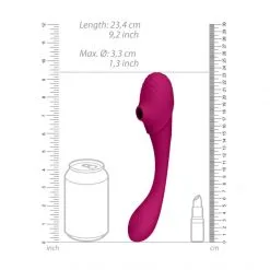 Vive Vibromasseur Mirai Double Ended Pulse Wave Air-Wave Bendable -Sextoy Soldes vibromasseur mirai double ended pulse wave air wave bendable 11