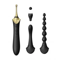 ZALO Vibromasseur Multi Fonctions Bess 2 -Sextoy Soldes vibromasseur multi fonctions bess 2 noir 03