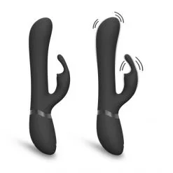 Vive Vibromasseur Multi Rabbit Chou 13 Vive Vibromasseur Multi Rabbit Chou -Sextoy Soldes vibromasseur multi rabbit chou noir 05