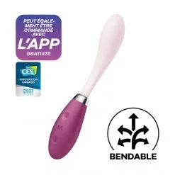 Satisfyer Vibromasseur Multifonction G-Spot Flex 3 -Sextoy Soldes vibromasseur multifonction g spot flex 3 07