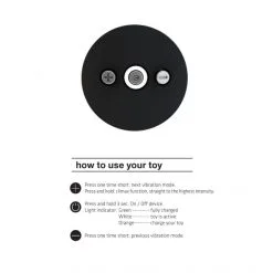 Vive Vibromasseur Ombra -Sextoy Soldes vibromasseur ombra noir 08