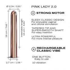 Dorcel Vibromasseur Pink Lady 2.0 -Sextoy Soldes vibromasseur pink lady 2 0 04