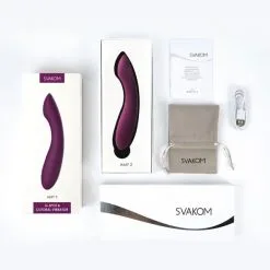 Svakom Vibromasseur Clitoris Et Point-G Amy 2 -Sextoy Soldes vibromasseur point g amy 2 07