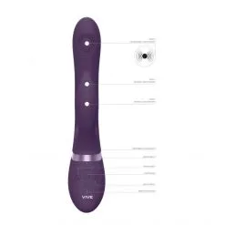 Vive Vibromasseur Rabbit Aimi -Sextoy Soldes vibromasseur rabbit aimi violet 07