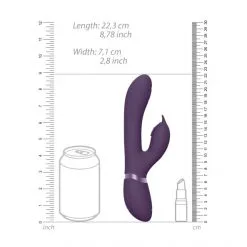 Vive Vibromasseur Rabbit Aimi -Sextoy Soldes vibromasseur rabbit aimi violet 08
