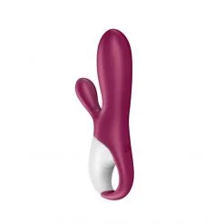 Satisfyer Vibromasseur Rabbit Chauffant Connecté Hot Bunny -Sextoy Soldes vibromasseur rabbit chauffant connecte hot bunny 04