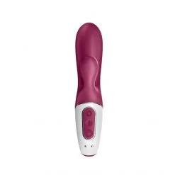 Satisfyer Vibromasseur Rabbit Chauffant Connecté Hot Bunny -Sextoy Soldes vibromasseur rabbit chauffant connecte hot bunny 08