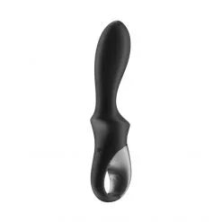 Satisfyer Stimulateur Anal Ou Point-G Chauffant Et Connecté Heat Climax -Sextoy Soldes vibromasseur rabbit chauffant et connecte heat climax 03