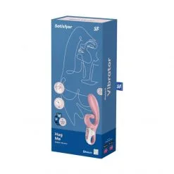 Satisfyer Vibromasseur Rabbit Connecté Hug Me -Sextoy Soldes vibromasseur rabbit connecte hug me 09