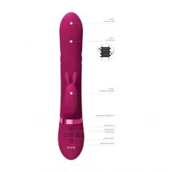 Vive Vibromasseur Rabbit Nari Vibrating And Rotating Beads - G-Spot -Sextoy Soldes vibromasseur rabbit nari vibrating and rotating beads g spot 08