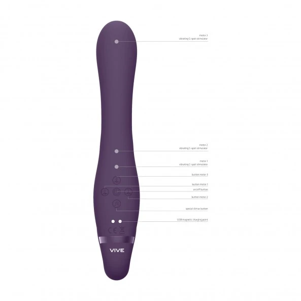 Vive Vibromasseur Rabbit Strap-On Suki 4 Vive Vibromasseur Rabbit Strap-On Suki – Image 4