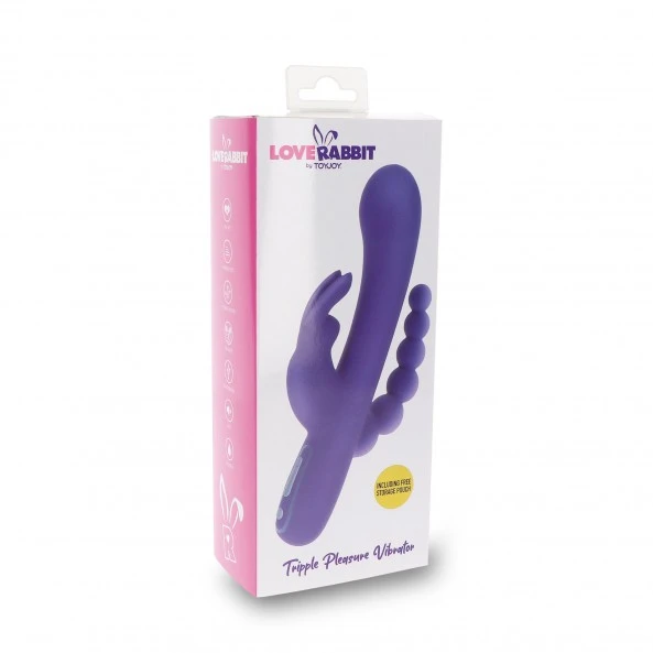 ToyJoy Vibromasseur Rabbit Triple Pleasure Vibrator 8 ToyJoy Vibromasseur Rabbit Triple Pleasure Vibrator – Image 8