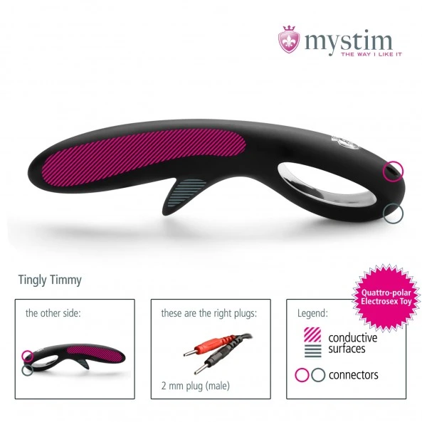 Mystim Dildo Tingly Timmy 2 Mystim Dildo Tingly Timmy – Image 2