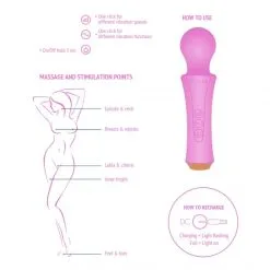 Xocoon Wand The Personal 14 Xocoon Wand The Personal -Sextoy Soldes wand the personal rose 07
